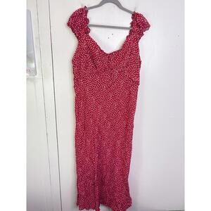 Gap Dress Womens XL Sweetheart Milk Maid Valentines Love Girly Feminine